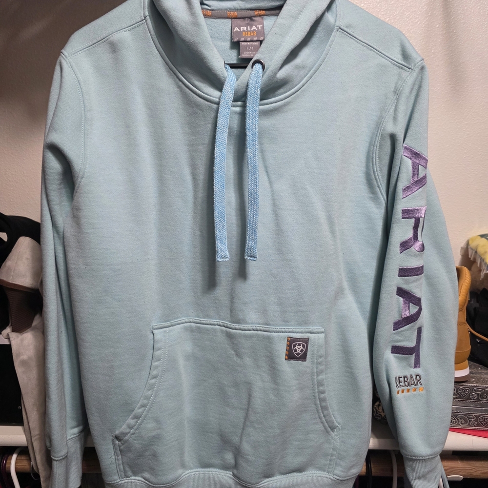 Ariat Rebar Light Blue Women's Hoodie